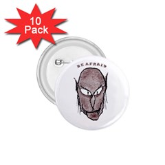 Scary Vampire Drawing 1 75  Buttons (10 Pack) by dflcprints