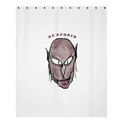 Scary Vampire Drawing Shower Curtain 60  X 72  (medium)  by dflcprints