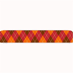 Argyle Pattern Background Wallpaper In Brown Orange And Red Small Bar Mats