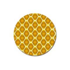 Snake Abstract Background Pattern Magnet 3  (round) by Simbadda