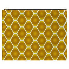 Snake Abstract Background Pattern Cosmetic Bag (xxxl)  by Simbadda