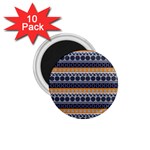 Seamless Abstract Elegant Background Pattern 1.75  Magnets (10 pack)  Front