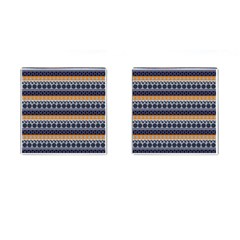 Seamless Abstract Elegant Background Pattern Cufflinks (square) by Simbadda