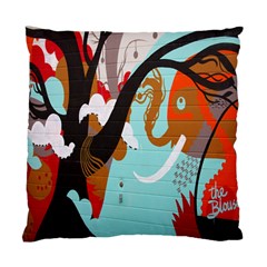 Colorful Graffiti In Amsterdam Standard Cushion Case (one Side) by Simbadda