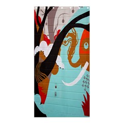 Colorful Graffiti In Amsterdam Shower Curtain 36  X 72  (stall) 