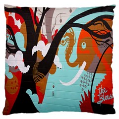 Colorful Graffiti In Amsterdam Standard Flano Cushion Case (one Side)