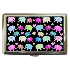 Cute Elephants  Cigarette Money Cases by Valentinaart