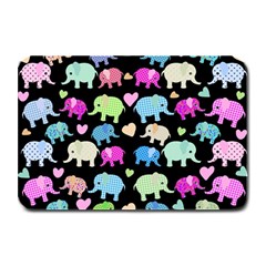 Cute Elephants  Plate Mats by Valentinaart