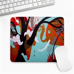 Colorful Graffiti In Amsterdam Large Mousepads by Simbadda