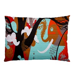 Colorful Graffiti In Amsterdam Pillow Case