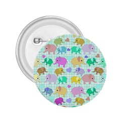 Cute Elephants  2 25  Buttons by Valentinaart