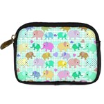 Cute elephants  Digital Camera Cases Front