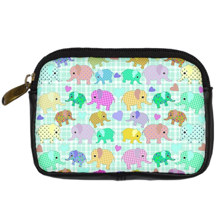 Cute elephants  Digital Camera Cases