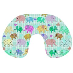 Cute Elephants  Travel Neck Pillows