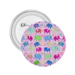 Cute Elephants  2 25  Buttons by Valentinaart