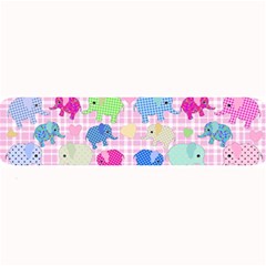 Cute Elephants  Large Bar Mats