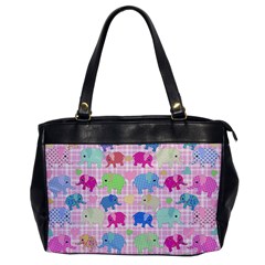 Cute Elephants  Office Handbags by Valentinaart