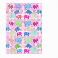 Cute Elephants  Large Garden Flag (two Sides)