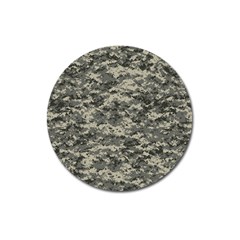 Us Army Digital Camouflage Pattern Magnet 3  (round) by Simbadda