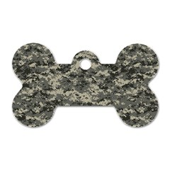 Us Army Digital Camouflage Pattern Dog Tag Bone (two Sides) by Simbadda