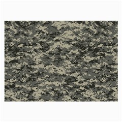 Us Army Digital Camouflage Pattern Large Glasses Cloth (2-side) by Simbadda