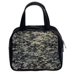 Us Army Digital Camouflage Pattern Classic Handbags (2 Sides) by Simbadda