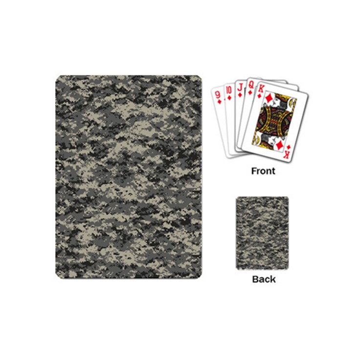 Us Army Digital Camouflage Pattern Playing Cards (Mini) 