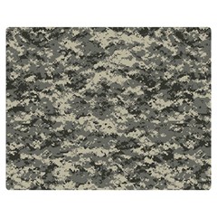 Us Army Digital Camouflage Pattern Double Sided Flano Blanket (medium)  by Simbadda