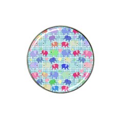 Cute Elephants  Hat Clip Ball Marker (4 Pack) by Valentinaart