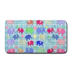 Cute Elephants  Medium Bar Mats by Valentinaart