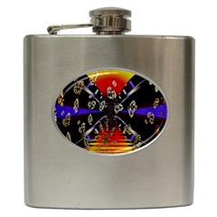 Diamond Manufacture Hip Flask (6 Oz) by Simbadda