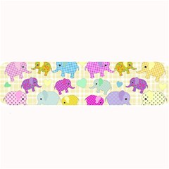 Cute Elephants  Large Bar Mats