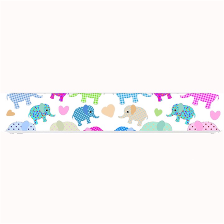 Cute elephants  Small Bar Mats