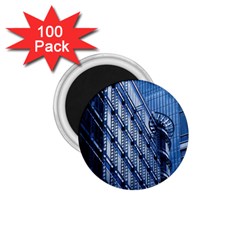 Building Architectural Background 1 75  Magnets (100 Pack)  by Simbadda