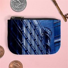 Building Architectural Background Mini Coin Purses by Simbadda