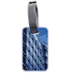 Building Architectural Background Luggage Tags (two Sides)