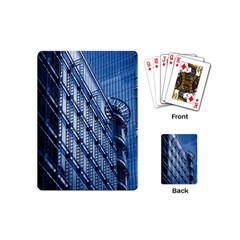 Building Architectural Background Playing Cards (mini)  by Simbadda