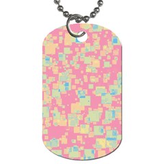 Pattern Dog Tag (one Side) by Valentinaart