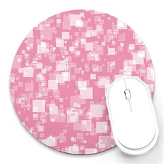 Pattern Round Mousepads by Valentinaart