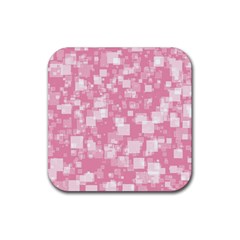 Pattern Rubber Coaster (square)  by Valentinaart