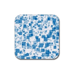 Pattern Rubber Coaster (square)  by Valentinaart