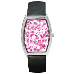 Pattern Barrel Style Metal Watch by Valentinaart