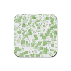 Pattern Rubber Coaster (square)  by Valentinaart