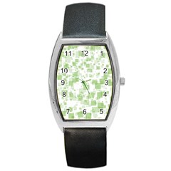 Pattern Barrel Style Metal Watch by Valentinaart