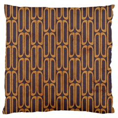 Chains Abstract Seamless Large Cushion Case (one Side) by Simbadda