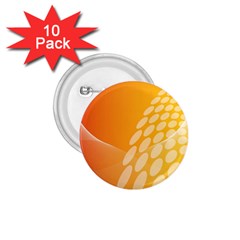 Abstract Orange Background 1 75  Buttons (10 Pack) by Simbadda