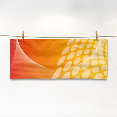 Abstract Orange Background Cosmetic Storage Cases by Simbadda