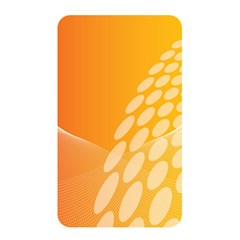 Abstract Orange Background Memory Card Reader by Simbadda