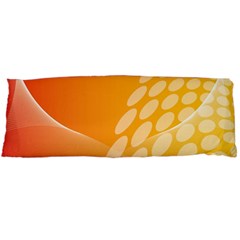 Abstract Orange Background Body Pillow Case (dakimakura) by Simbadda