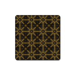 Digitally Created Seamless Pattern Tile Square Magnet by Simbadda